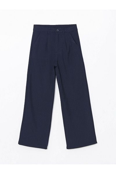 LC Waikiki Lcw Kids Girls Pants with Adjustable Elastic Waist