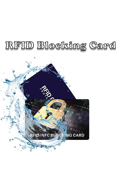 Choice 4pcs Blocking Card 1/2/4pcs Ultra Thin Rfid Blocking Card To Protect Your Credit Card Anti-theft Lab