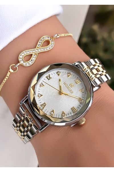 Homies Waterproof Women's Wristwatch and Bracelet Gift - Brand Original Billed
