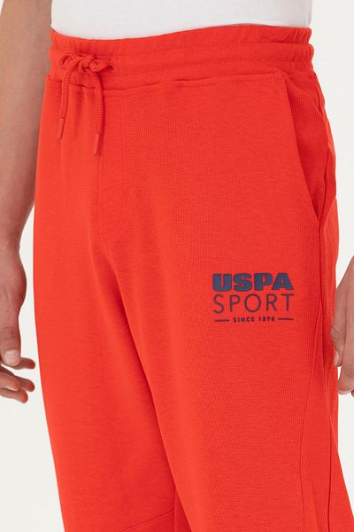 U.S. Polo Assn. Men's Red Sweatpants