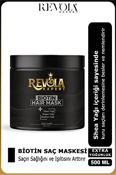 REVOLA EXPERT Biotin Keratin Içerikli Yoğun Bakım Saç Maskesi Aşırı Yıpranmış...