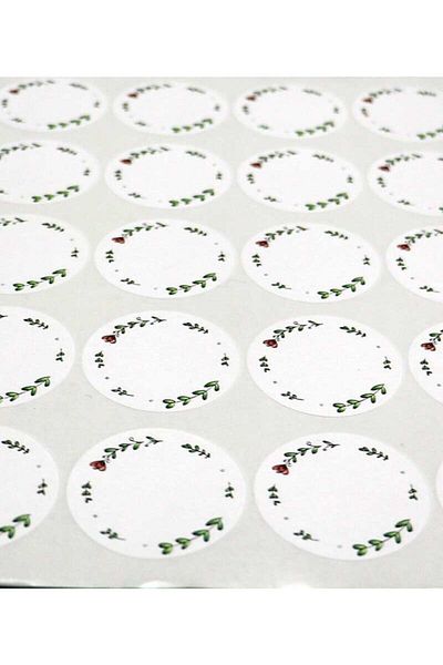 Vice Price / Wedding-Engagement Gift Tag / Round Adhesive 48 Pieces (5 Cm)
