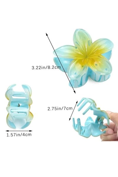 ROSEMARY 2 Pack Lotus Flower Latch Clasp