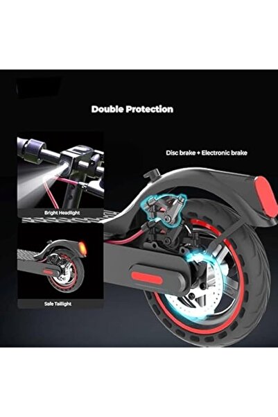 ALBADER سكوتر كهربائي S4 Pro MAX 36V، بطارية، محرك 350 وات، سرعة قصوى 35 كم/ساعة