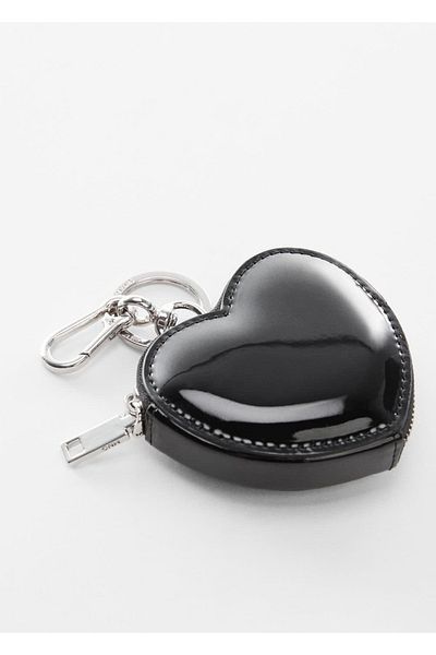 MANGO Woman Портфейл със сърце и ключодържател