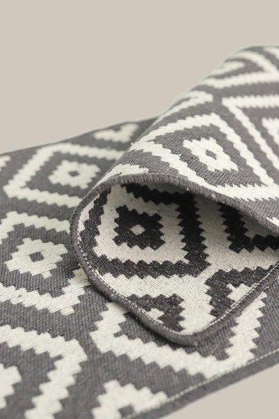 OBAM Car Seat Cover.Cushion 3 Pieces (Anti-Fouling) Washable Double Sided (Grey-White)Fiat,Renault