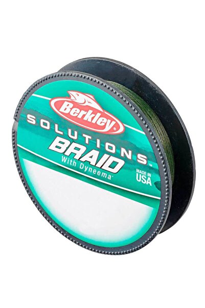 BERKLEY Решения Плетена 0,16 мм 125 м 4-слойна риболовна линия Зелена 13,4 кг...