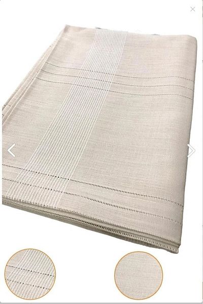 erciyesceyiz Myslife Colber Față de Masă în dungi 160*220 Cm Maro