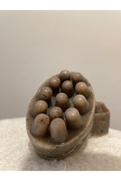 DH NATURAL صابون التدليك بالقهوة التركية، صابون تقشير السيلوليت