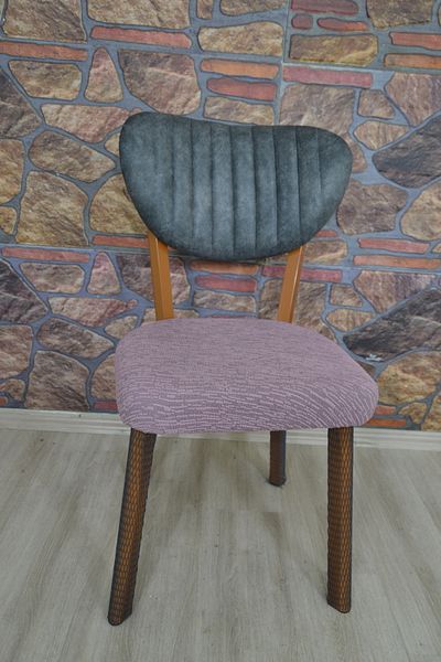 kılıfteks Husă pentru scaun cu măr jacquard roz