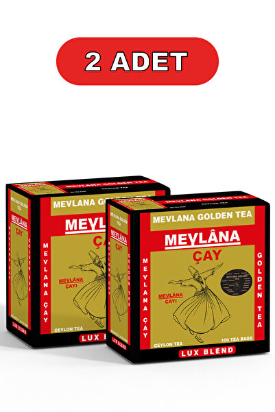 Mevlana Çay 100'lü X 2 Adet %100 Ceylon Sri Lanka Sallama Mevlana Tea Group B...