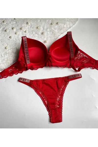 SATTENS STONE SUPPORTED BRA SET