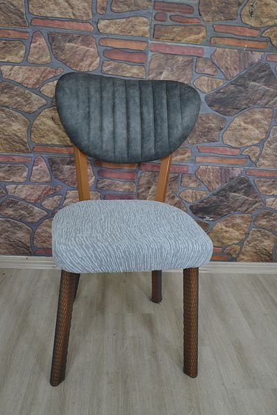 kılıfteks Husă pentru scaun cu măr jacquard gri