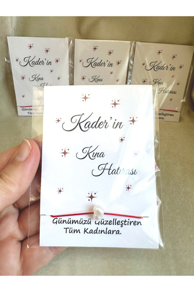 TALIADESIGN Kişiye Özel Şans Bilekliği Isimli Söz Nişan Nikah Kına Hediyesi 2...