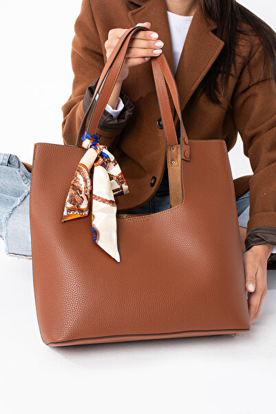 DSN Deffy Scarf Double Handle Shoulder Bag Y6295