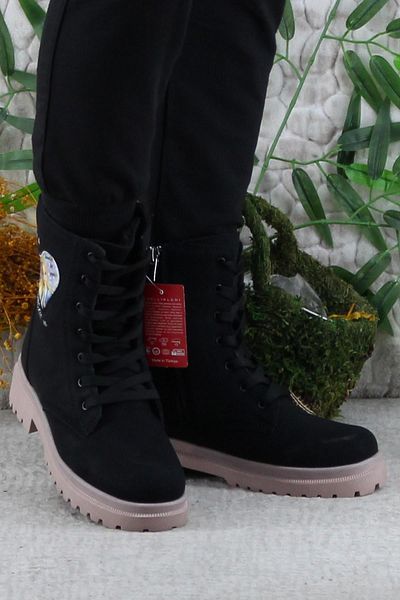 fort Twg 2160 Anatomical Warm Lining Αντιολισθητικές Μπότες Σόλας Κοριτσίστικες Μπότες