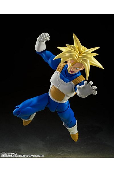 BANDAI Tamashii Nations - Dragon Ball Z Super Saiyan Trunks Infinite Latent Bandai S.H.Figuarts Figure