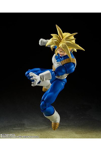 BANDAI Tamashii Nations - Dragon Ball Z Super Saiyan Trunks Infinite Latent Bandai S.H.Figuarts Figure