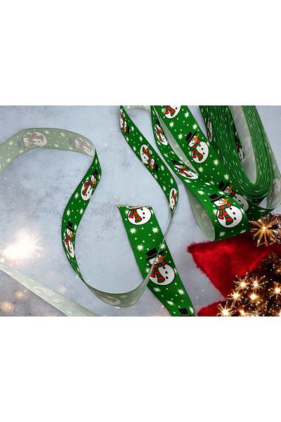 BukiroAtelier Κορδέλα Καλή Πρωτοχρονιά με μοτίβο 2 μέτρων - Συσκευασία