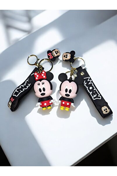 Genel Markalar Büyük Boy Lüx 3D Kaliteli Mickey Mouse ve Minnie Mouse Kız Erk...