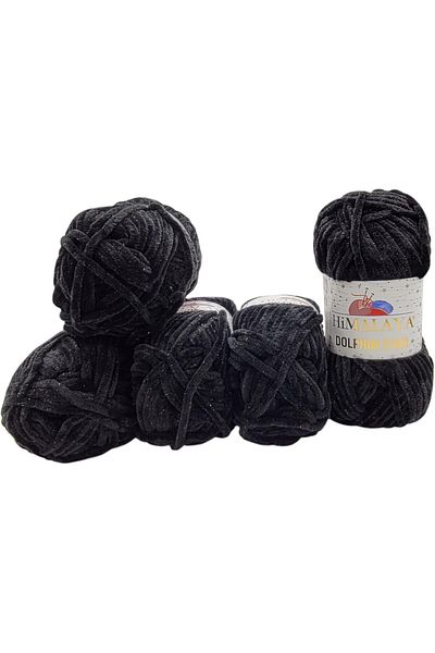 Himalaya Dolphin Star Pack of 5 Velvet Knitting Threads