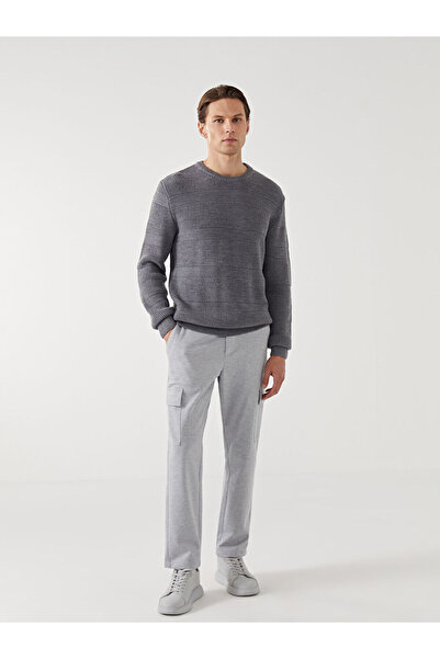 LC Waikiki LCW Vision Gri Standart Kalıp Erkek Kargo Pantolon