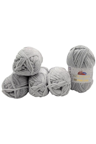 Himalaya Πακέτο με 5 κλωστές βελούδινης πλέξης Dolphin Star