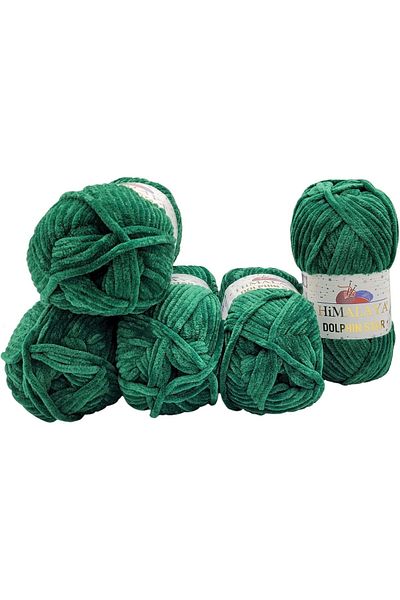 Himalaya Dolphin Star Pack of 5 Velvet Knitting Threads