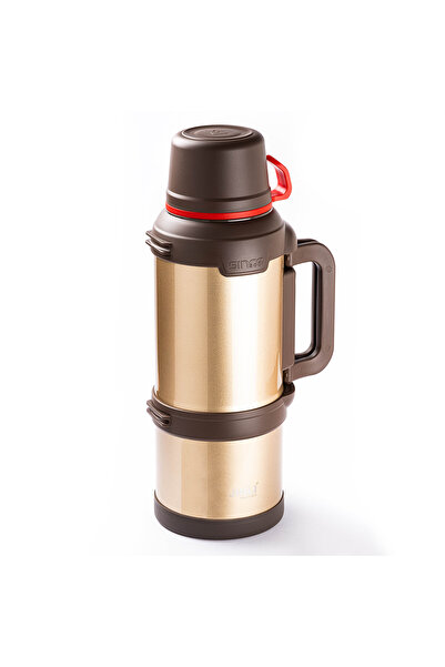 Tantitoni OKADI TRAVEL KULPLU GOLD PASLANMAZ ÇELİK TERMOS 3.6L
