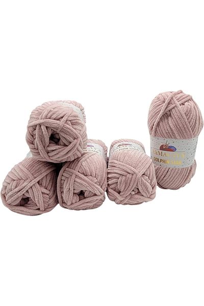 Himalaya Dolphin Star Pack of 5 Velvet Knitting Threads