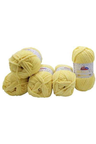 Himalaya Dolphin Star Pack of 5 Velvet Knitting Threads