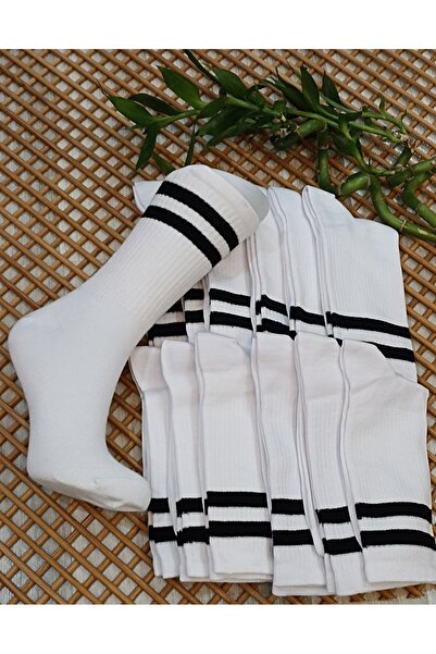 Rocks For Bambu Çemberli Tenis Soket Unisex 12 Çift Çorap