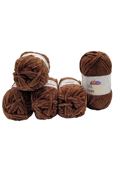 Himalaya Dolphin Star Pack of 5 Velvet Knitting Threads