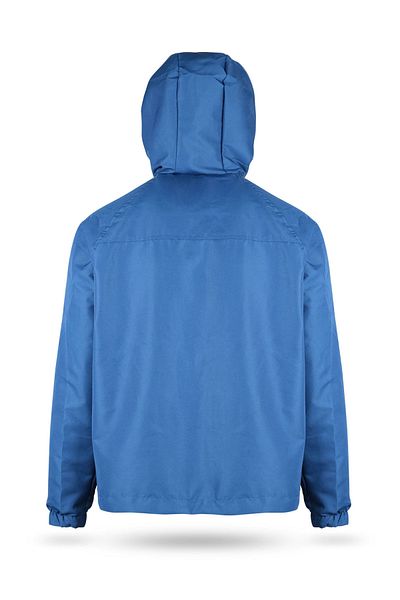 Tarrzzcom Oceanic Veil Oversize Hooded Raincoat Coat