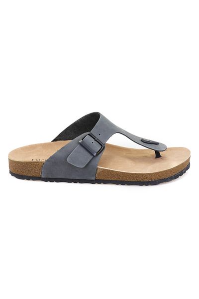 Desa Cole Gray Men's Nubuck Slippers