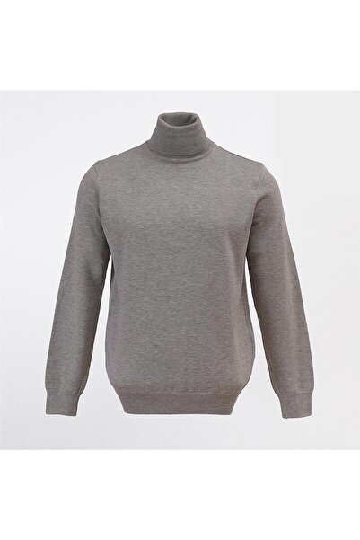 Dio Rise سترة رجالية رفيعة بأكمام طويلة - 180539 - رمادي فاتح ميلانج