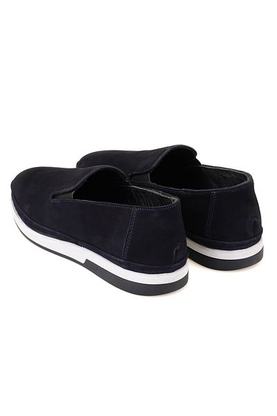 Desa Ανδρικά δερμάτινα casual παπούτσια Casey Navy Blue
