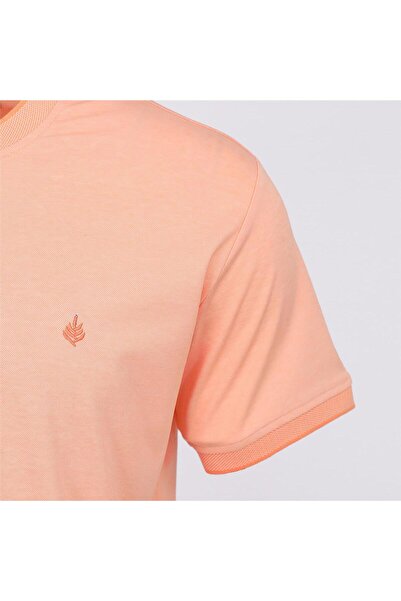 Dio Rise Ανδρικό κοντομάνικο μπλουζάκι σομόν IP-201