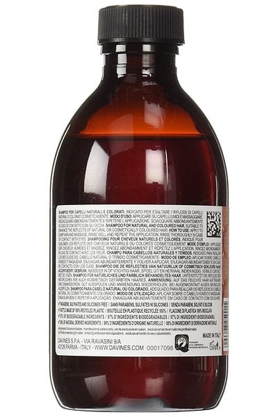 Davines Haireva8 - Alchemic Tobacco Designed Shampoo for Dyed Hair