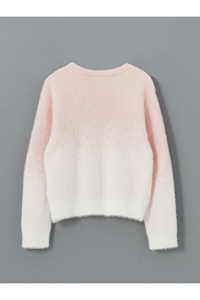 LC Waikiki Bisiklet Yaka Kız Çocuk Triko Kazak