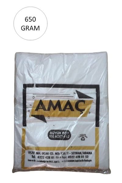Easy Tedarik Large Size 29x52 Cm Transparent Rustle Athlete Bag - 650 Gr (1 Pack-Takriben 150 Pieces)