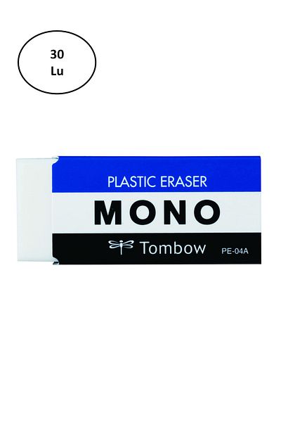 Tombow 23x11x55mm Mono Eraser - Pack of 30