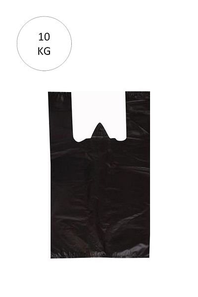 Easy Tedarik 20x34 cm Mini Size Black Athlete Bag - 2,350 Pieces 10 Kg