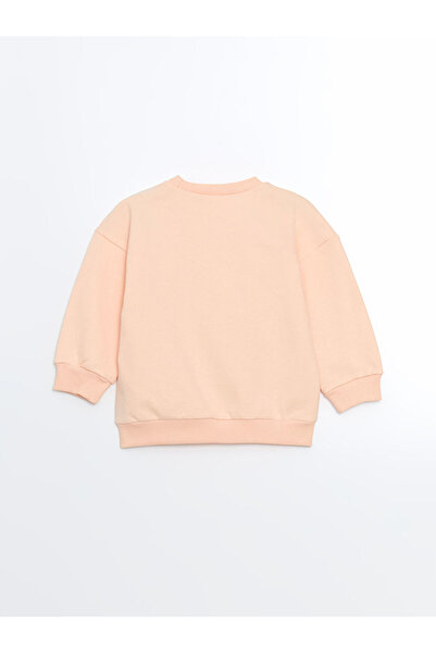 LC Waikiki Lcw Eco Pink Crew Neck Boys' Sweatshirt and Sweatpants Set of 2