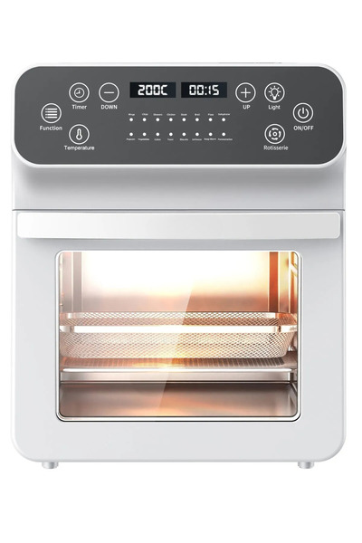 ELECTROLL MaxFry 15L Akıllı Yağsız Fritöz Kızartma, Fırınlama, Kurutucu Bir A...