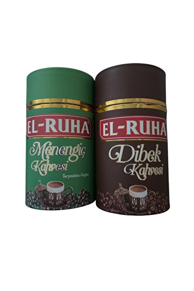 RUHA El-Ruha markalı Silindir Dibek ve Menengiç Kahvesi (200 gr- 2 KUTU)