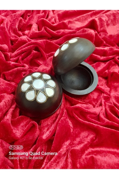 Bozgeyik Sedefcilik Sedef Kakma Yüzük Kutusu - Standard