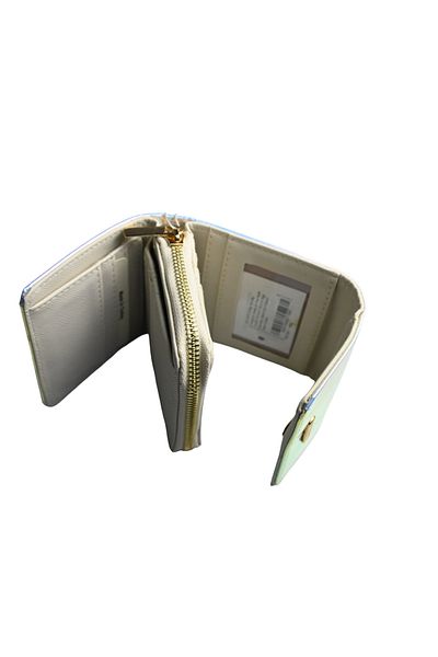 Sia Çanta Ollbag Medium Holegram Wallet Three Side Opening Wings Zippered Coin & Paper Money Eye