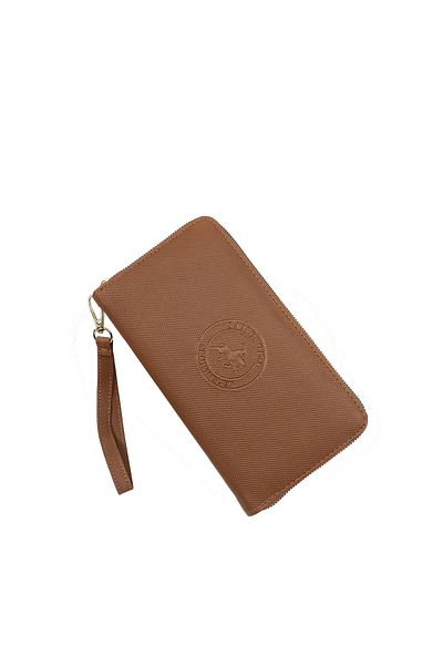 Schony Kıds SİA BAG Ollbag Large Size POLO Printed Women's Portfolio Wallet Wide Interior Design Comfortable Use Telefo