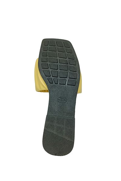 Sia Çanta Gathered Front Model Women's Slippers, Comfortable Sandals Style Non-Slip Sole Slippers